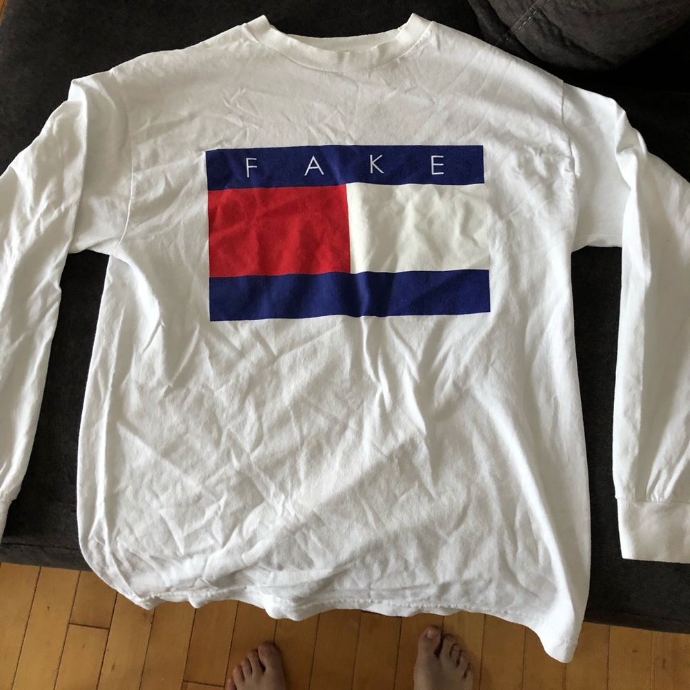 FAKE Tommy Hilfiger top from ARTGANG MONTREAL